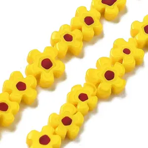 Handmade Millefiori Lampwork Beads Strands