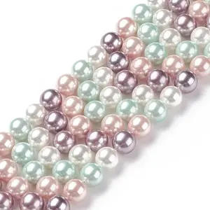Shell Pearl Bead Strands