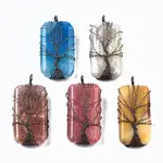 Natural Crackle Agate Big Pendants