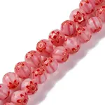 Handmade Millefiori Lampwork Beads Strands