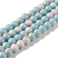 Baking Paint Glass Bead Strands