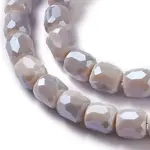 Electroplate Opaque Glass Beads