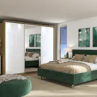 Moderní ložnice auri iii - dub artisan/bílá