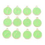 Alloy Enamel Pendants