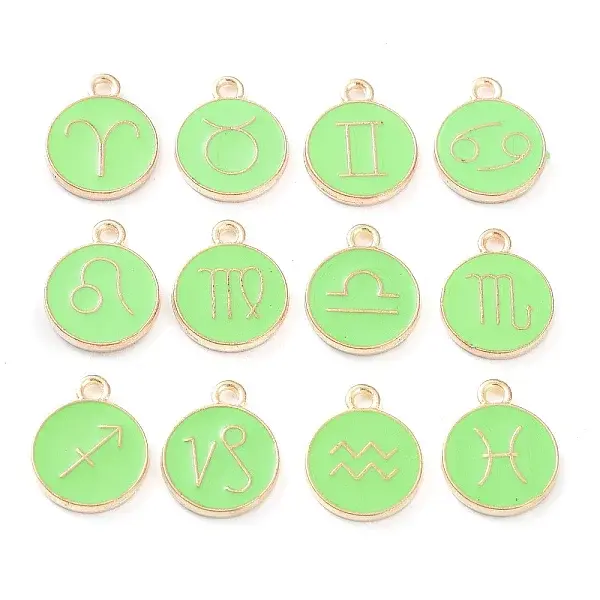 Alloy Enamel Pendants
