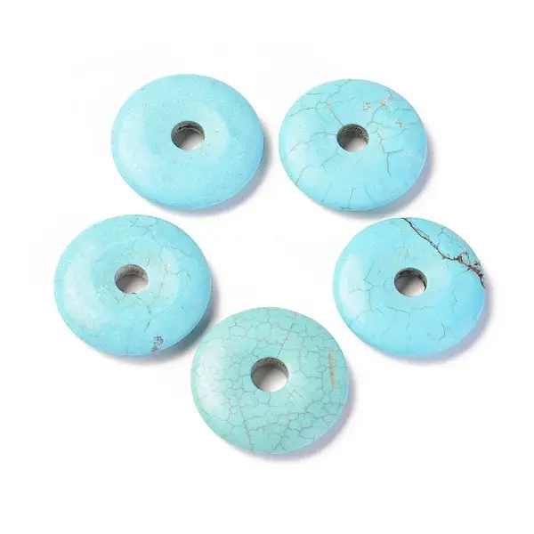 Natural Howlite Pendants