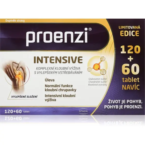 PROENZI Intensive tablety pro výživu kloubů a chrupavek 180 tbl