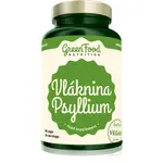 GreenFood Nutrition Vláknina Psylium kapsle pro podporu zažívání 124 g