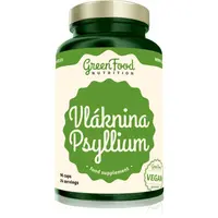 GreenFood Nutrition Vláknina Psylium kapsle pro podporu zažívání 96 cps