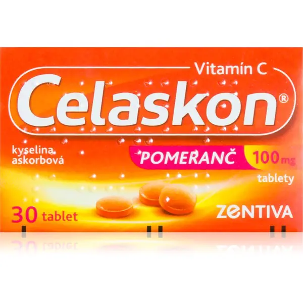 Celaskon Celaskon 100mg tablety pro normální funkci imunitního systému a ochranu buněk před oxidativním stresem 30 tbl