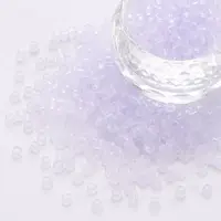 8/0 Transparent Glass Seed Beads