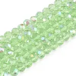 Electroplate Glass Beads Strands