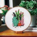 Cactus Pattern DIY Embroidery Starter Kits