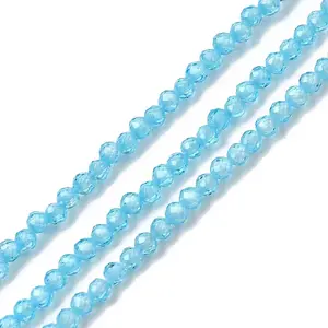 Cubic Zirconia Beads Strands