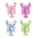 Electroplate Transparent UV Plating  Acrylic Big Pendants