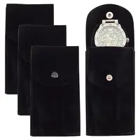 Portable Velvet Watch Pouches