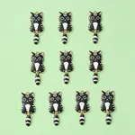 Light Gold Rack Plating Alloy Enamel Pendants