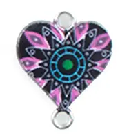 Alloy Enamel Connector Charms