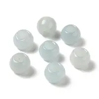 Natural White Jade(Dyed) European Beads