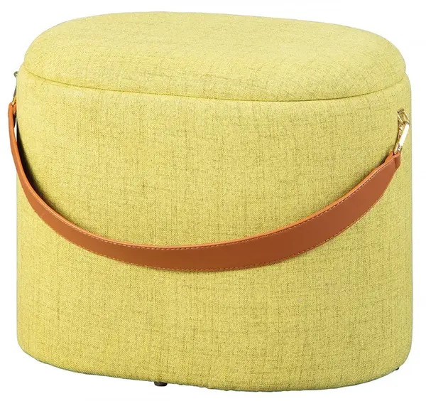 Puf s úložným prostorem andrina - zelená