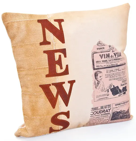 Dekorační polštářek v artistic - béžová/mix barev