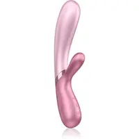 Satisfyer HOT LOVER vibrátor so stimulátorom klitorisu Pink 19,8 cm