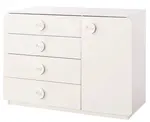 Kombinovaná komoda chloe - bílá