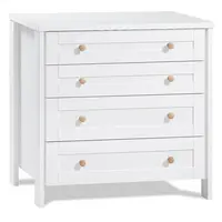 Šuplíková komoda paxton - bílá