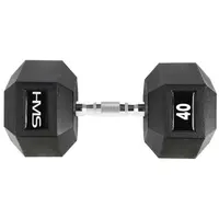 HMS PREMIUM 40 KG HEXAGONÁLNÍ JEDNORUČKA Hexagonální jednoručka, černá, velikost 40 KG