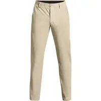 Under Armour DRIVE TAPERED PANT Pánské golfové kalhoty, béžová, velikost 36x32