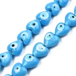 Handmade Evil Eye Lampwork Beads Strands