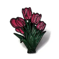 Tulip Flower Enamel Pins