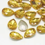 Pointed Back Glass Rhinestone Cabochons