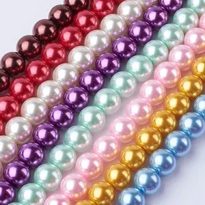 Glass Pearl Beads Strands