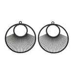 Spray Painted 430 Stainless Steel Pendants