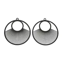 Spray Painted 430 Stainless Steel Pendants