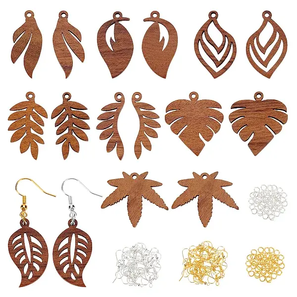 DIY Leaf Earring Making Kit