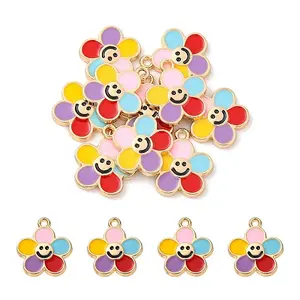 Alloy Enamel Pendants