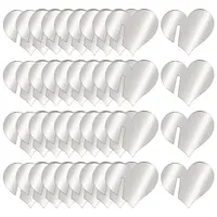 40Pcs Mirror Acrylic Wine Glass Charms