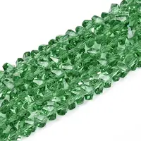 Transparent Glass Beads Strands