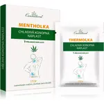 Cannaderm Mentholka chladivá konopná náplast chladivá náplast 3 ks