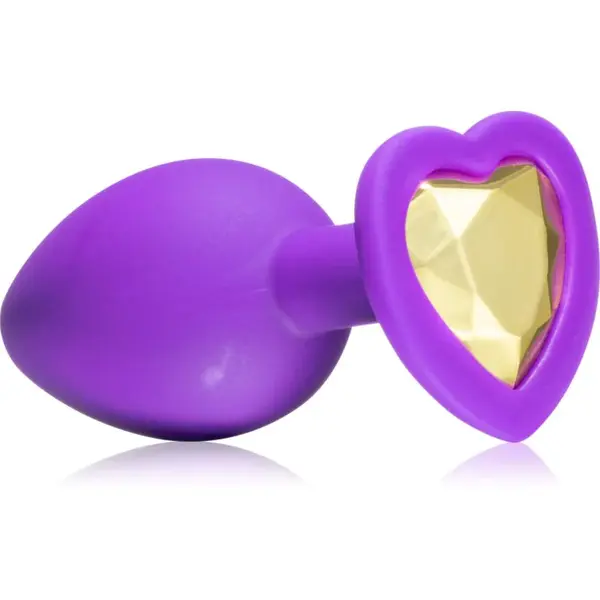 Blush Temptasia Bling Plug Small anální kolík Purple 7,2 cm