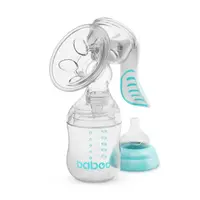 Baboo Manual Breast Pump with 4-level Suction Strength odsávačka mateřského mléka 1 ks