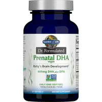 Garden of Life Dr. Formulated Prenatal DHA Vegan měkké tobolky pro těhotné a kojící ženy 30 cps