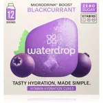 Waterdrop Microdrink nápoj s vitamíny příchuť Boost –⁠⁠⁠⁠⁠⁠ Blackcurrant 12 ks