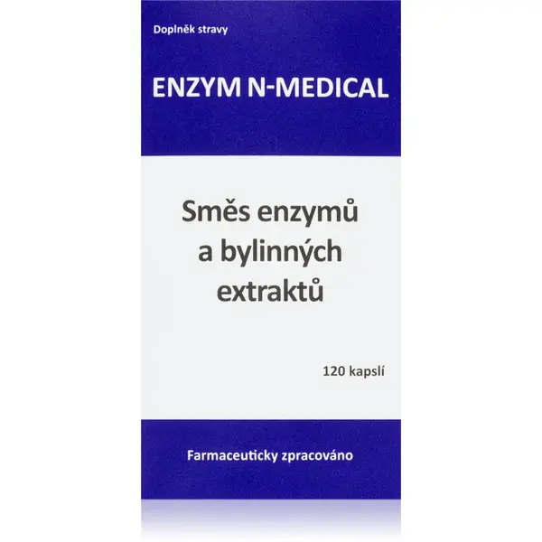 N-Medical Enzym tobolky krásné vlasy, nehty a pokožka 120 cps