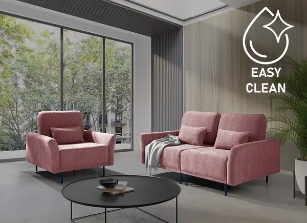 Polohovací sedací sestava adapto - výběr potahu - snadné čištění