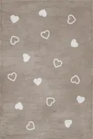 Kusový koberec 120x180 akoma - hnědá/bílá