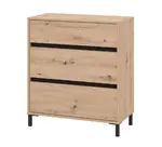 Úzká zásuvková komoda marianne - dub