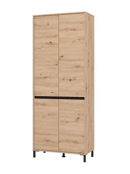 Předsíňová skříň maddie - dub, černá